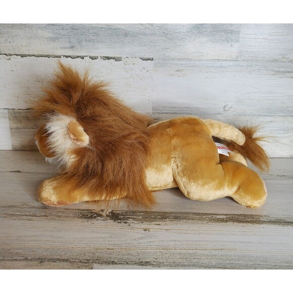Aurora Flopsie Leonardus Lion Realistic Zoo Animal Plush Stuffed Animal Toy 12" - Picture 2 of 7